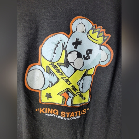 Mens Vintage Graphic T Shirt Sz 4XL - Picture 2 of 7